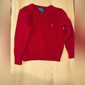 Polo by Ralph Lauren Red Kids Sweater